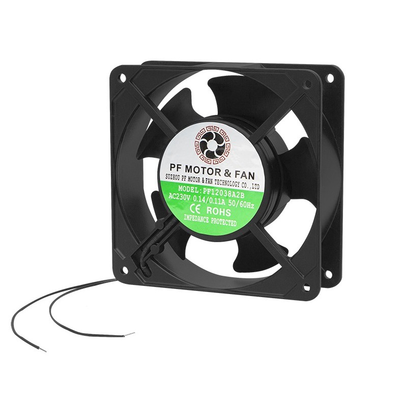 Tuuletin 120x120x38mm 230V | Kuulalaakeroitu tehomalli