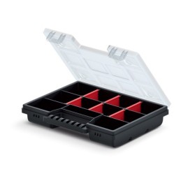 Pientavaralokerikko 19 cm | Säädettävät väliseinät | Kirkas kansi