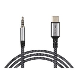 Audio-kaapeli USB-C - Jack 3,5 mm 1,0m | Punattu ja kestävä
