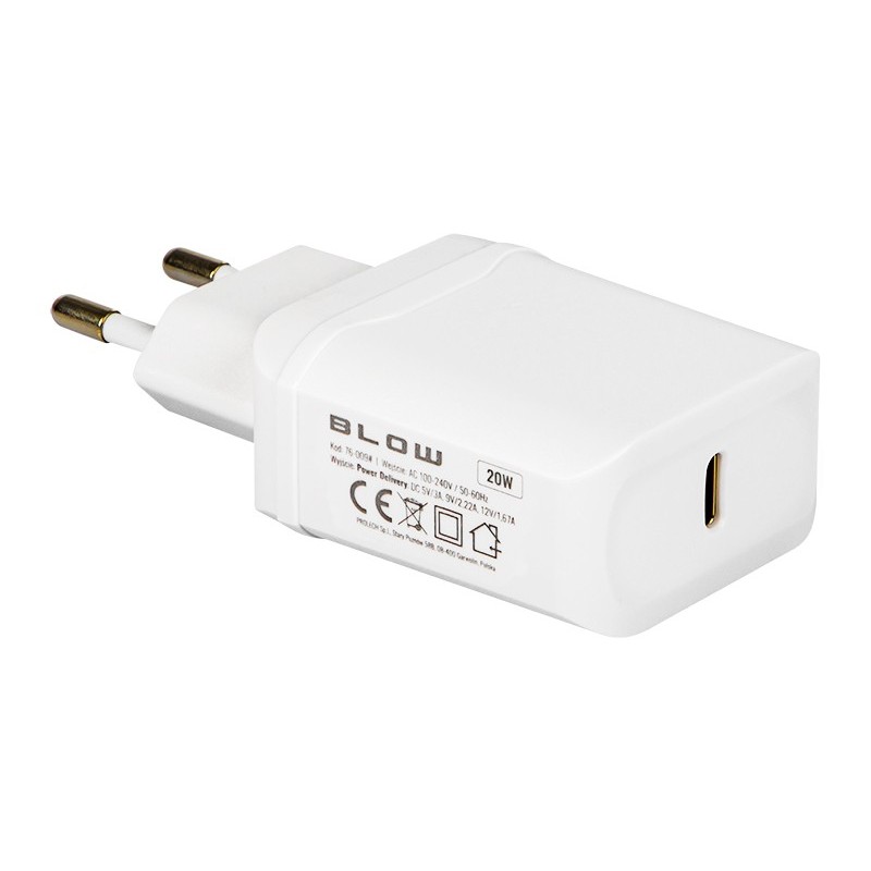 USB-C laturi 20W PD Apple | iPhone & iPad yhteensopiva | Smart-lataus