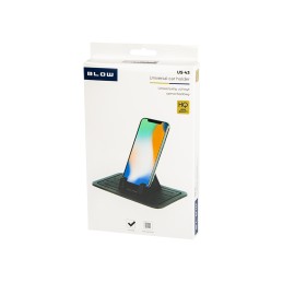 Silikoninen autoteline kojelaudalle US-43 | Liukueste | 120° kulma