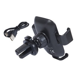 Autoteline langattomalla latauksella 15W | US-48 Painovoimainen | Tuuletusritilään