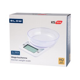 KS204 Keittiövaaka kulholla | 5 kg tarkkuusvaaka