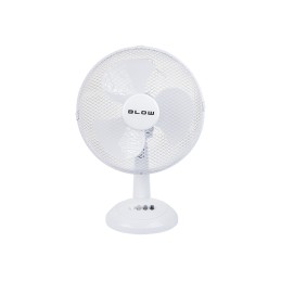 Pöytätuuletin 12" / 30 cm | 40W valkoinen | 3 nopeutta