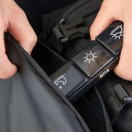 Lääkeannostelija 7 pv / 3 krt päivässä | Tyylikäs Musta Dosetti