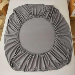 Aluslakana 180 × 200 cm – harmaa jersey
