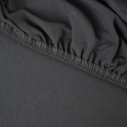 Aluslakana 180 × 200 cm – harmaa jersey