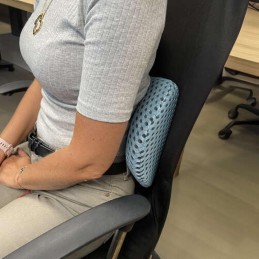 Ortopedinen Ristiselän Tyyny | Ergonominen Muistivaahtotuki Autoon ja Työpaikalle