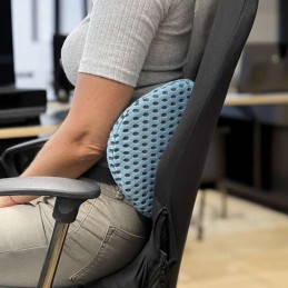 Ortopedinen Ristiselän Tyyny | Ergonominen Muistivaahtotuki Autoon ja Työpaikalle