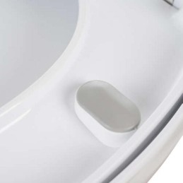 Soft-Close WC-kansi Irrotettava | Hiljainen ja Tyylikäs Valkoinen