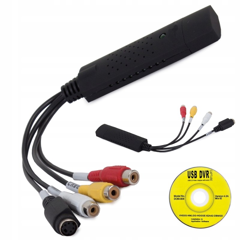 VHS to PC USB Video Grabber | Digitoi vanhat videonauhasi