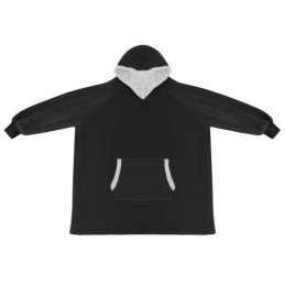 XXL Oversize peittopaita – lämmin peittopaita, musta