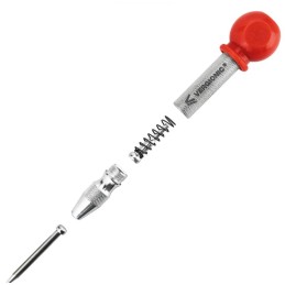 Automaattinen pistepuikko 130 mm | Säädettävä iskuvoima | Teräs