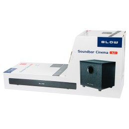 Soundbar + Subwoofer 120W | Bluetooth 5.3 | HDMI & Optinen | Kaukosäädin