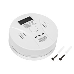 Häkävaroitin LCD-näytöllä | 85 dB hälytysääni | Sertifioitu