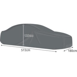 Auton suojapeite XL 572 × 180 × 120 cm – harmaa