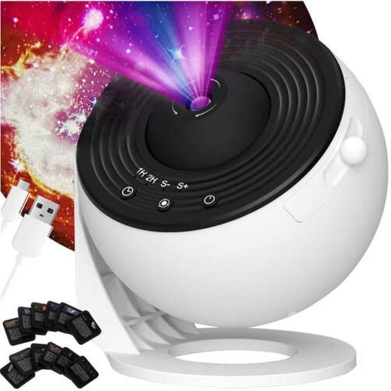 Tähtiprojektori – revontulet, 300 tilaa, Bluetooth