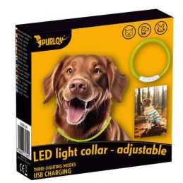 Ladattava LED-valopanta koiralle Purlov 24200 | Loistava turvapanta koirille ja kissoille