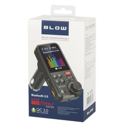FM-lähetin Bluetooth 5.0 Blow | QC 3.0 | Basso- & Diskanttisäätö