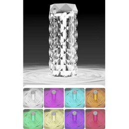 2-in-1 ilmankostutin ja LED-yövalo – ruusuefekti