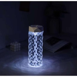 2-in-1 ilmankostutin ja LED-yövalo – ruusuefekti