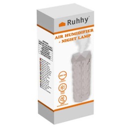 2-in-1 ilmankostutin ja LED-yövalo – ruusuefekti