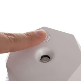 2-in-1 ilmankostutin ja LED-yövalo – ruusuefekti