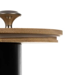 Keittiön säilytyspurkit 4 kpl | 1.5L teräs ja bambu