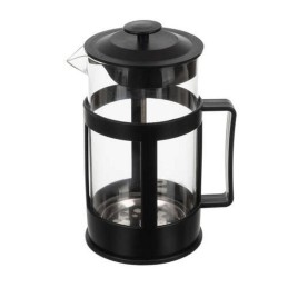 Lasinen teepannu 1 l – mäntä ja terässihti