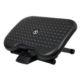 Ergonominen jalkatuki toimistoon | 3 korkeutta | Hierova pinta