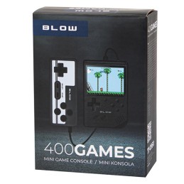 Kannettava Retro Minikonsoli | 400 peliä | TV-ulostulo | 400mAh