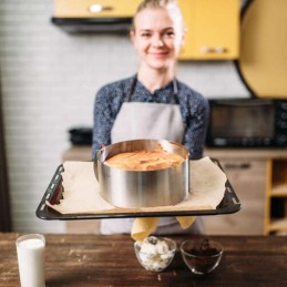 Säädettävä kakkumuotti 16–30 cm – korkeus 15 cm