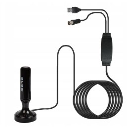 Aktiivinen sisäantenni HD DVB-T2 ATD40 | 25 dBi | LTE-suodatin