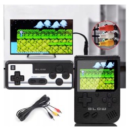 Kannettava Retro Minikonsoli | 400 peliä | TV-ulostulo | 400mAh