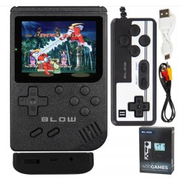 Kannettava Retro Minikonsoli | 400 peliä | TV-ulostulo | 400mAh