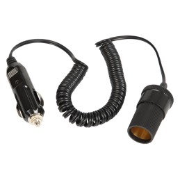 Tupakansytyttimen spiraalijatkojohto 12V/24V | 10A | 2,1m
