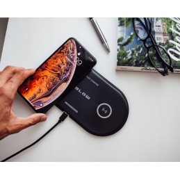 Langaton Tuplalaturi Qi 10W | Lataa kaksi puhelinta samanaikaisesti