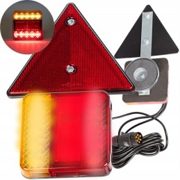 Peräkärryn LED-valosarja magneeteilla | 7-napainen & 6,5m kaapeli