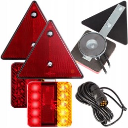 Peräkärryn LED-valosarja magneeteilla | 7-napainen & 6,5m kaapeli