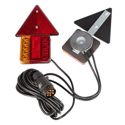 Peräkärryn LED-valosarja magneeteilla | 7-napainen & 6,5m kaapeli