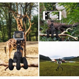 Jalustasetti 2-in-1 | Korkeus 210cm + Flexible | Kaukosäädin