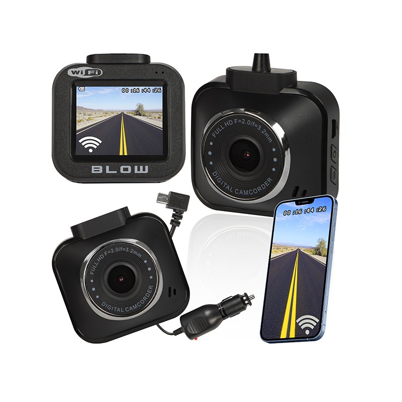 Autokamera Blow Blackbox Full HD WiFi | G-sensori | Magneettikiinnitys