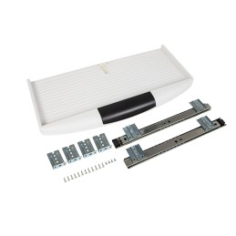 Pöydän alle asennettava näppäimistöteline | Liukuva | 55x26cm