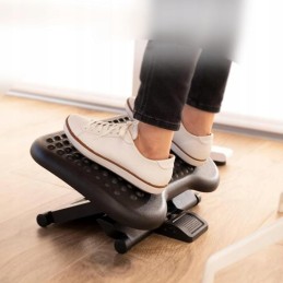 Ergonominen jalkatuki toimistoon | 3 korkeutta | Hierova pinta