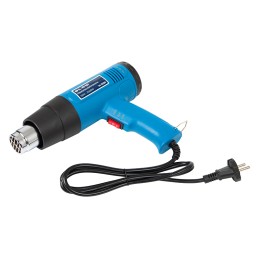 Kuumailmapuhallin 2500W | 650°C | 4 suutinta | Säädettävä