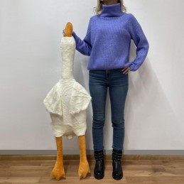 Iso Pehmolelu Hanhi 130 cm | Jättihanhi unityyny