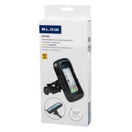 Vesitiivis puhelinkotelo UR-03 L | Pyörään & Moottoripyörään | 360° kierto