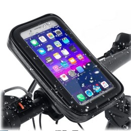 Vesitiivis puhelinkotelo UR-04 XL | Pyörään & Moottoripyörään | 360° kierto