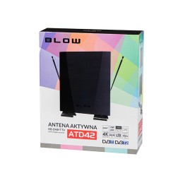 Aktiivinen DVB-T2 antenni 28 dB | Sisä- ja ulkokäyttöön | Full HD / 4K