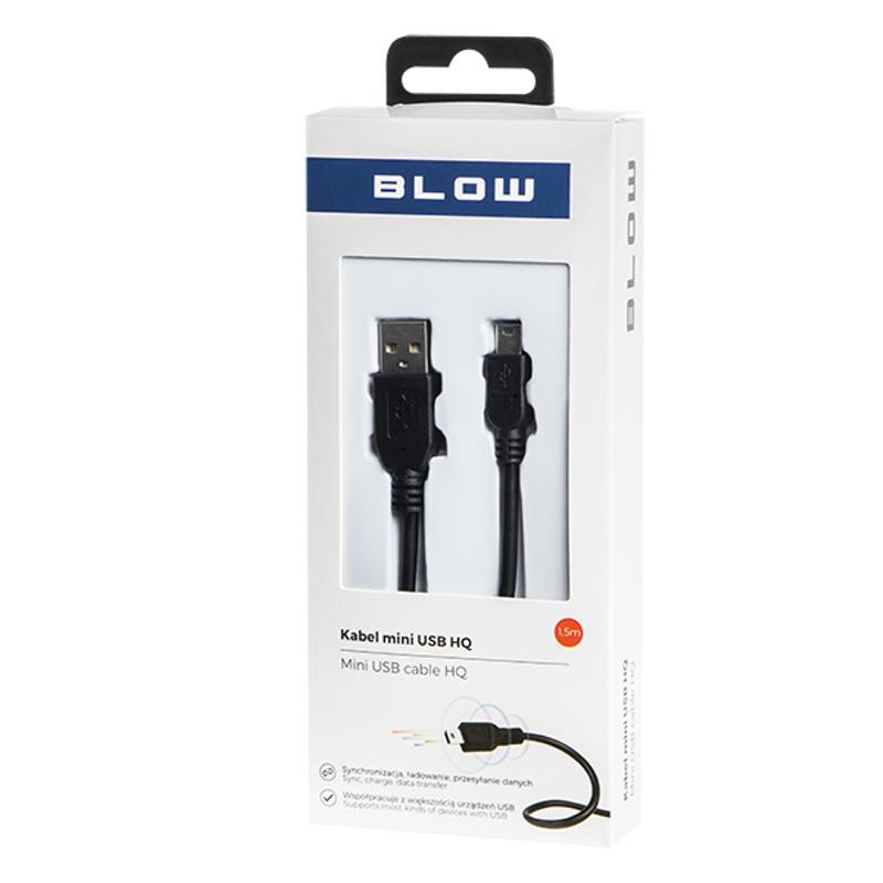 USB – Mini-USB kaapeli 1,5 m | Kamera ja navigaattori